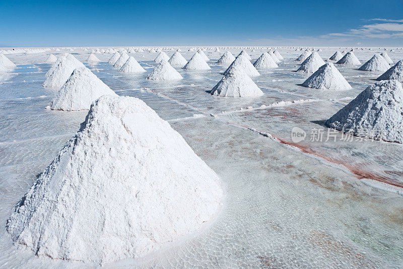 Salar de Uyuni, Altiplano玻利维亚